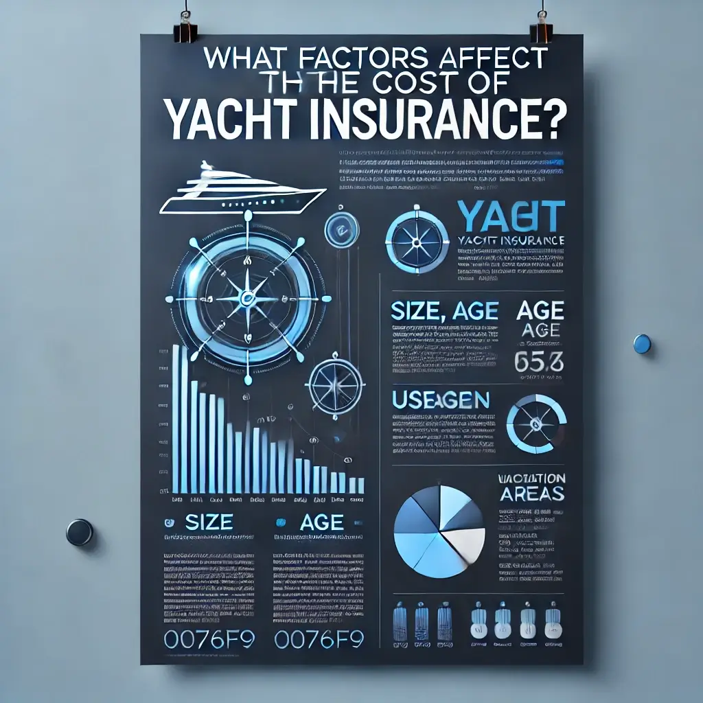 What factors affect the cost of yacht insurance