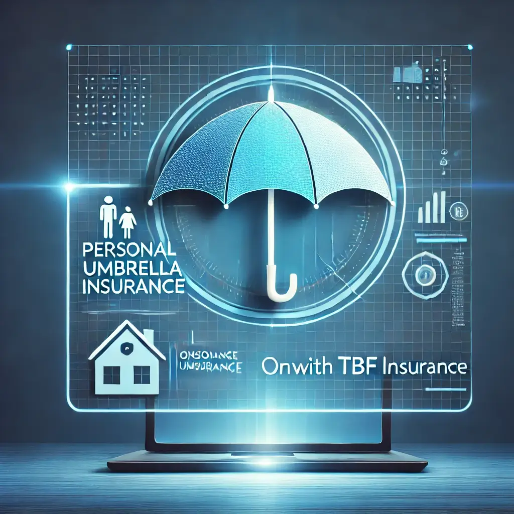 TBF Insurance personal umbrella insurance quote online with TBF Insurance