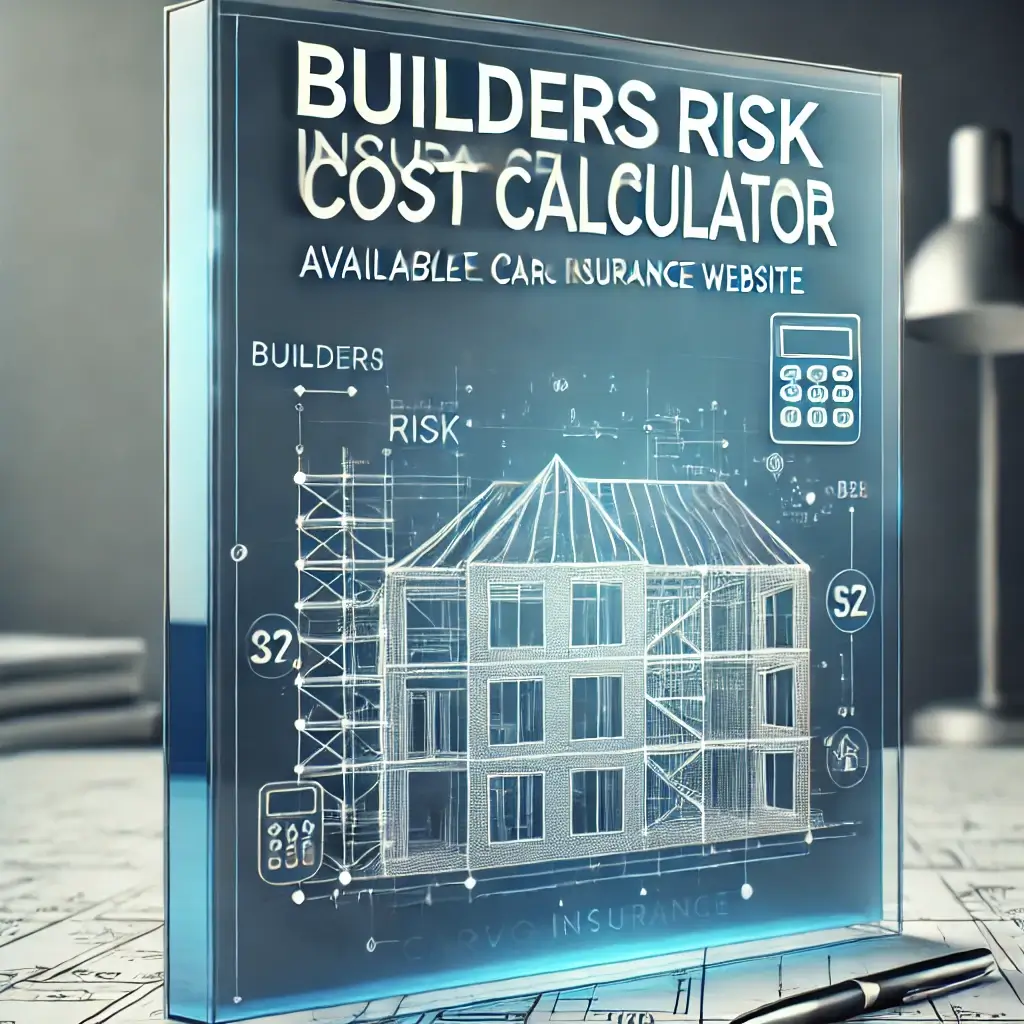 TBF Insurancebuilders risk insurance cost calculator available on Carvo Insurance Website