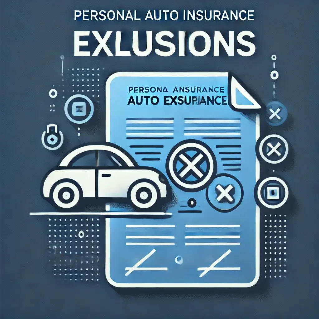 TBF Insurance personal auto insurance exclusions