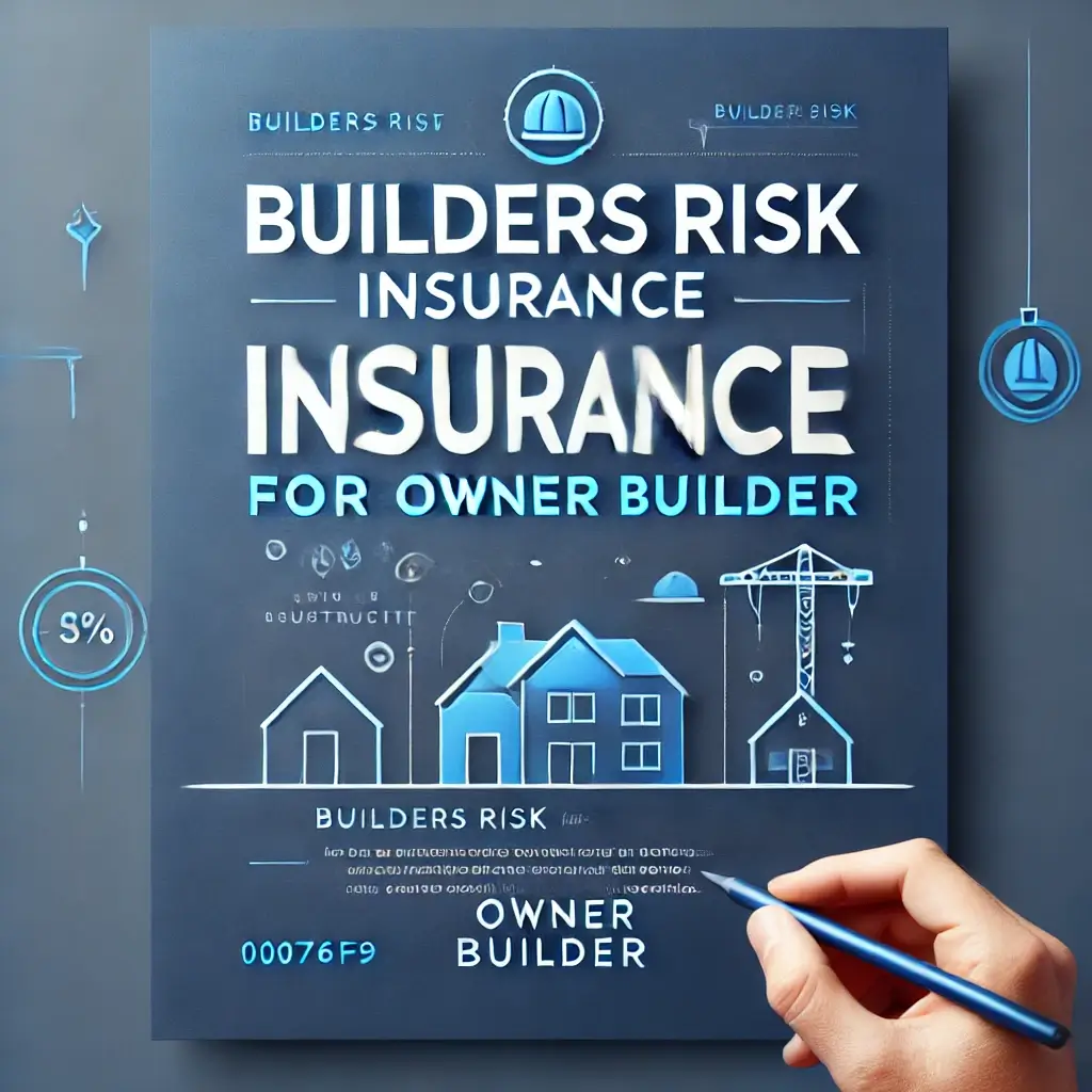 TBF Insurance builders risk insurance for owner builder