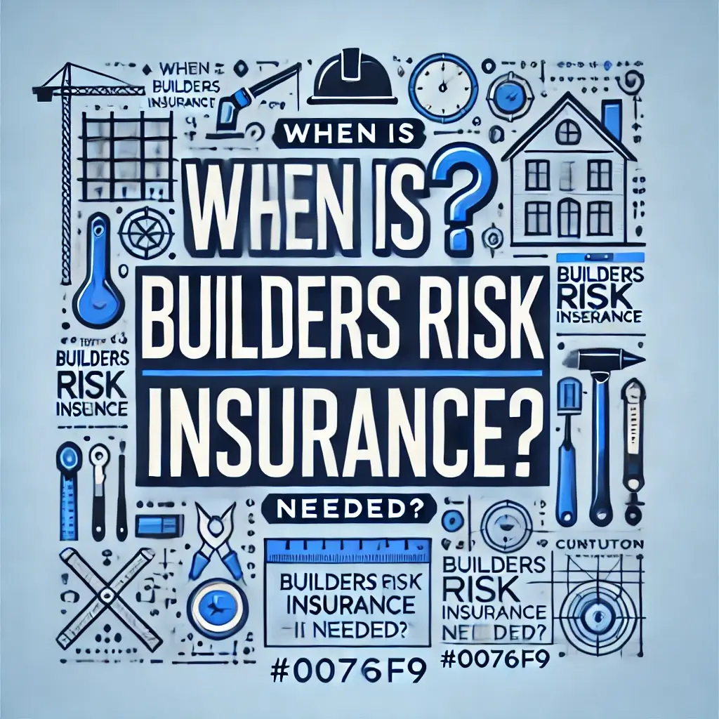 TBF Insurance when is builders risk insurance needed