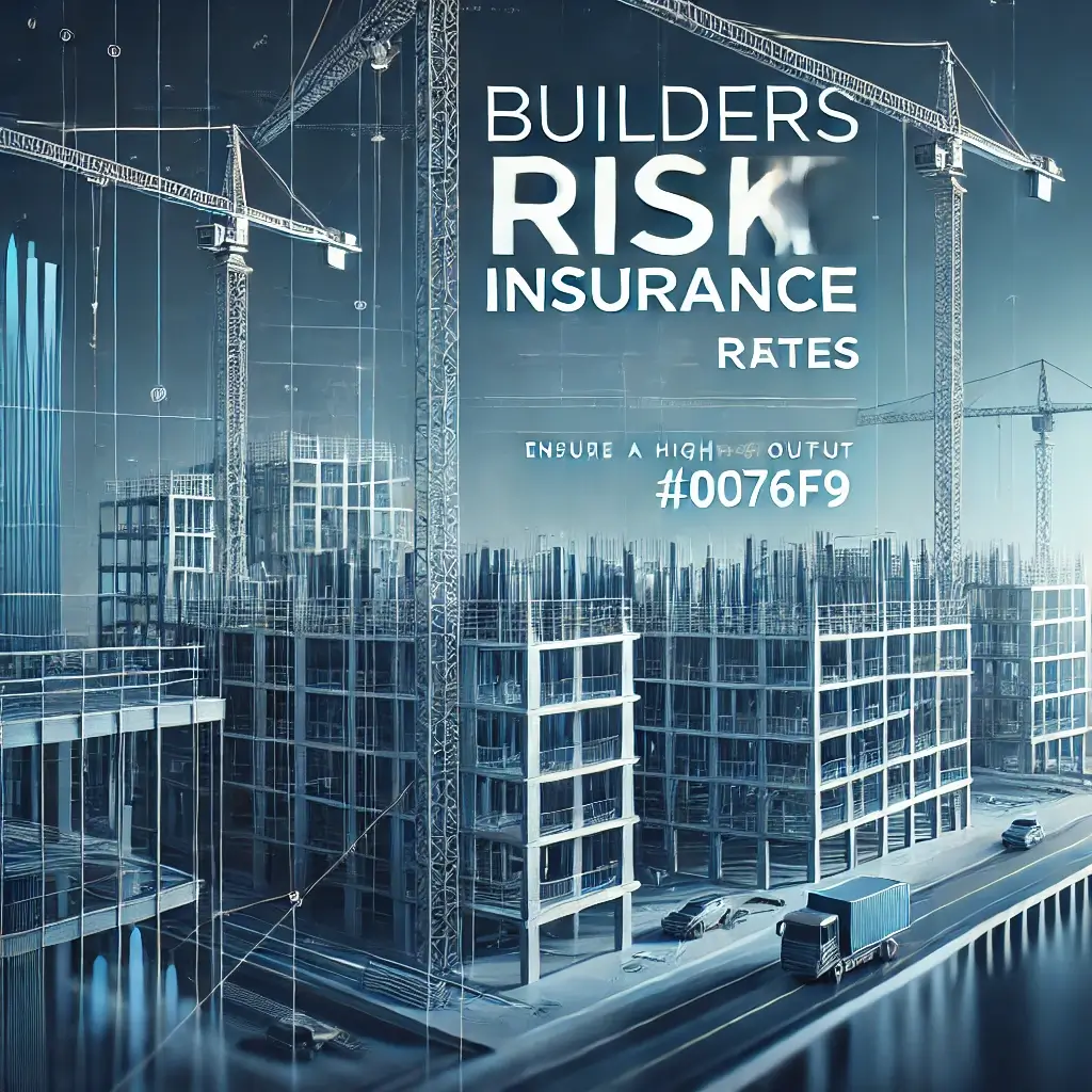 TBF Insurance builders risk insurance rates