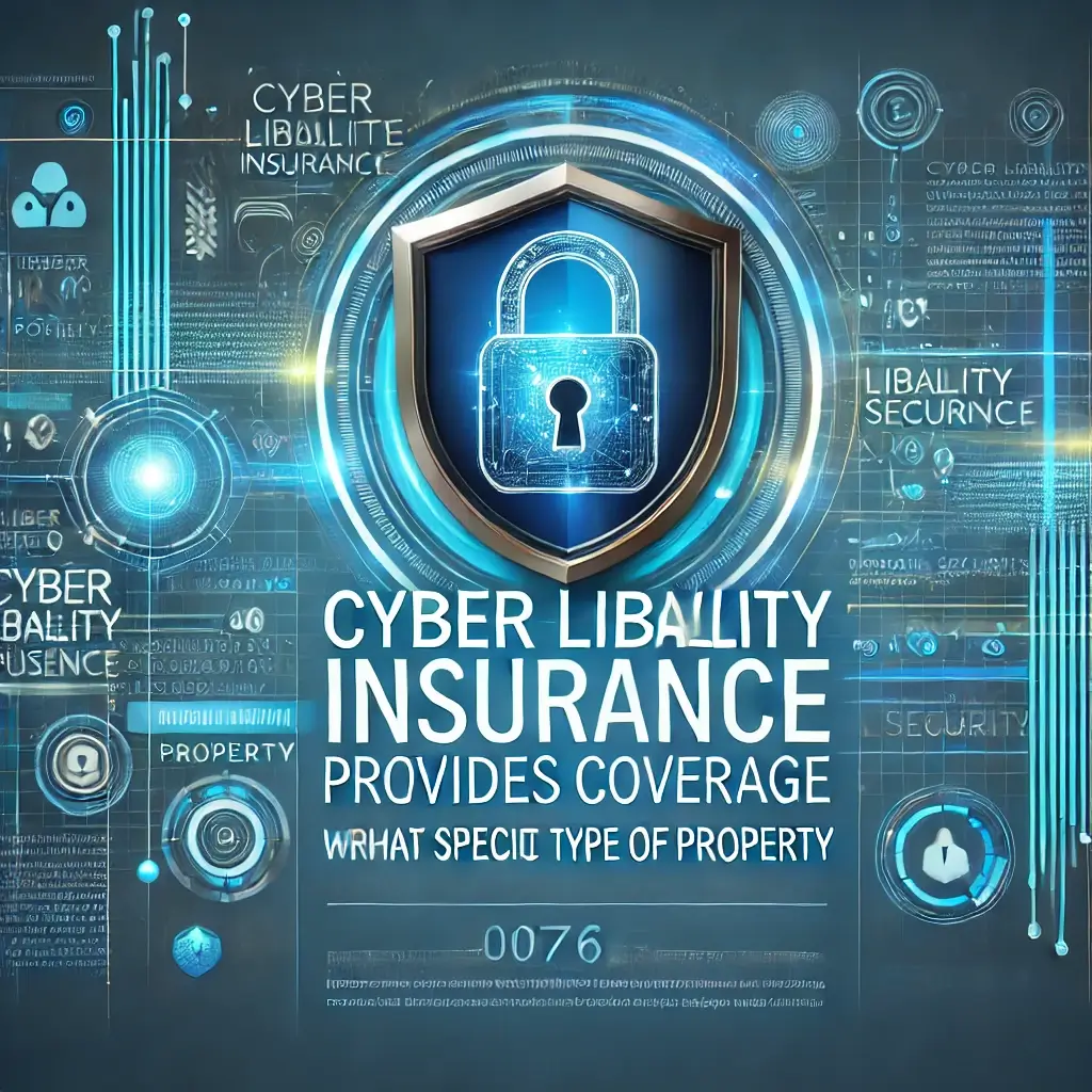 TBF Insurance cyber liability insurance provides coverage for what specific type of property