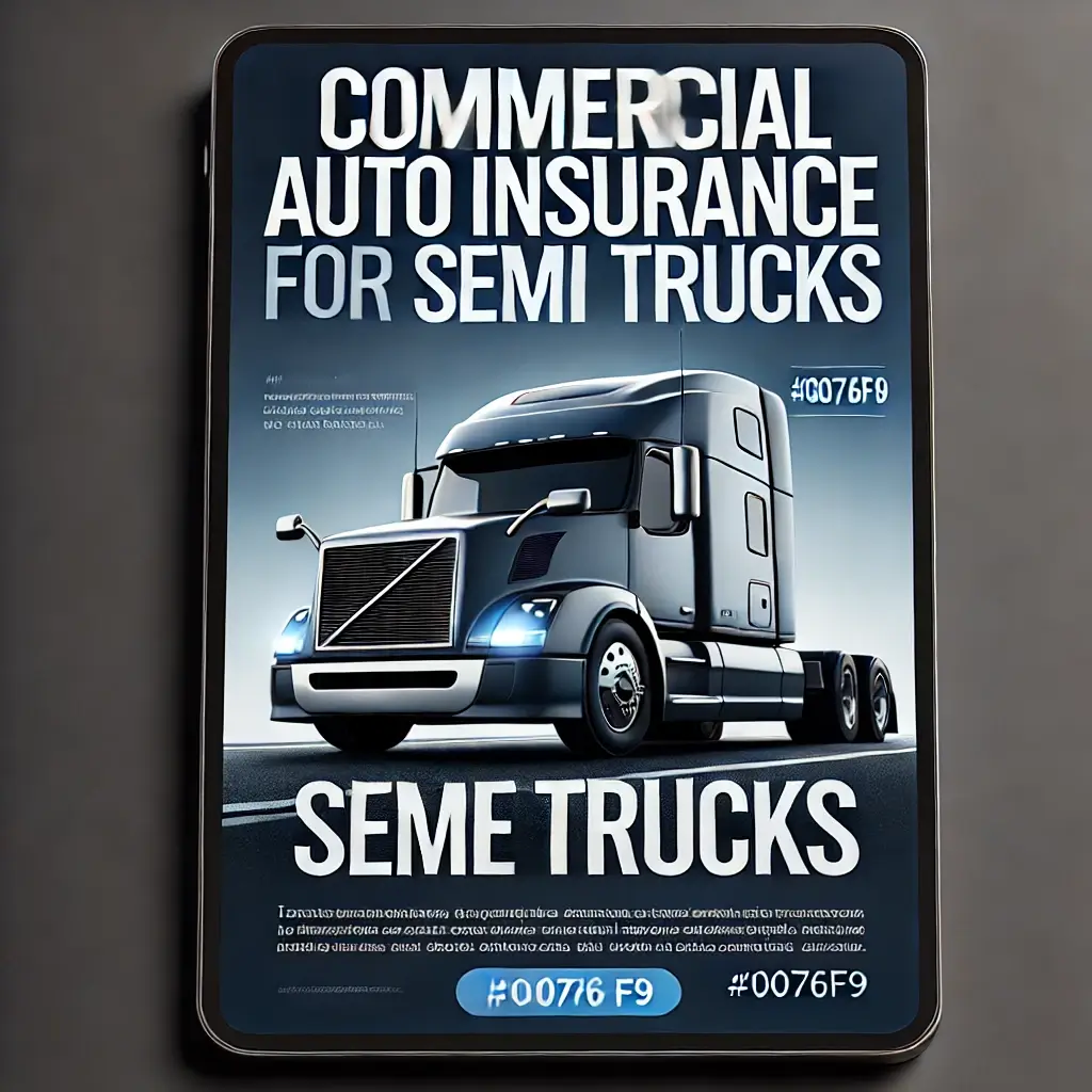 TBF Insurance commercial auto insurance for semi trucks