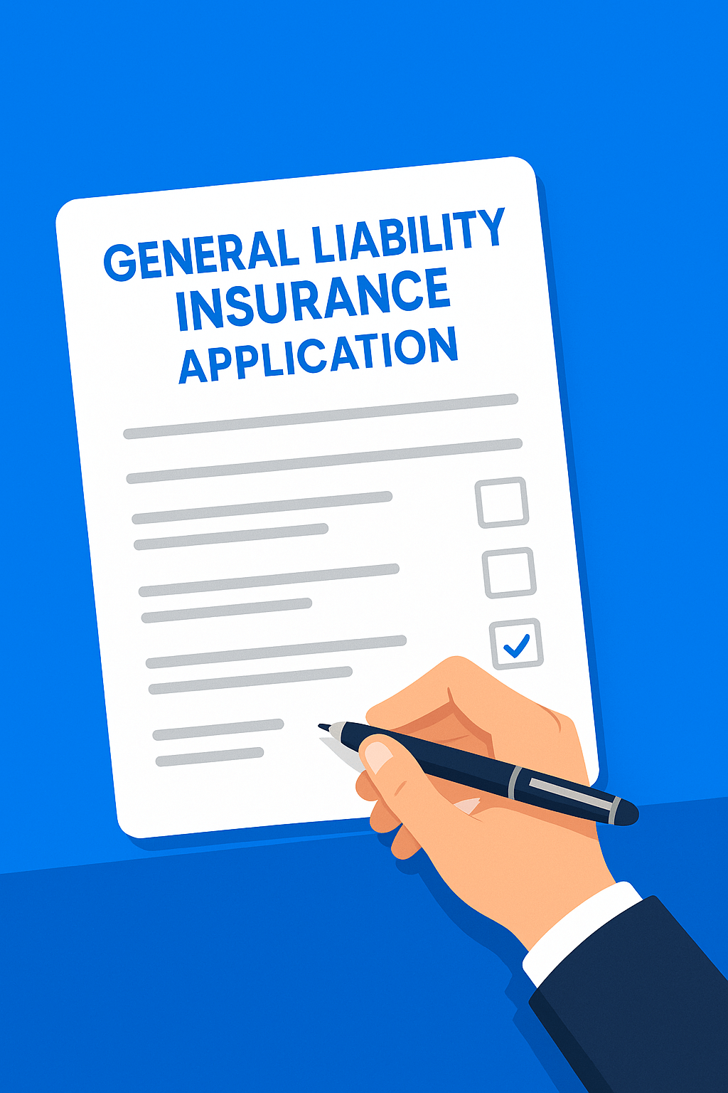 TBF Insurance general liability insurance application