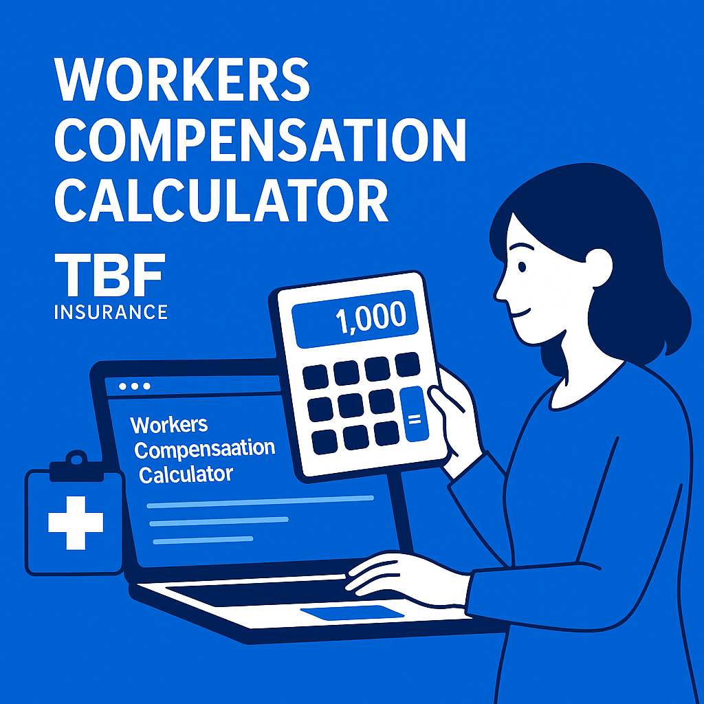 TBF Insurance workers compensation calculator with TBF Insurance